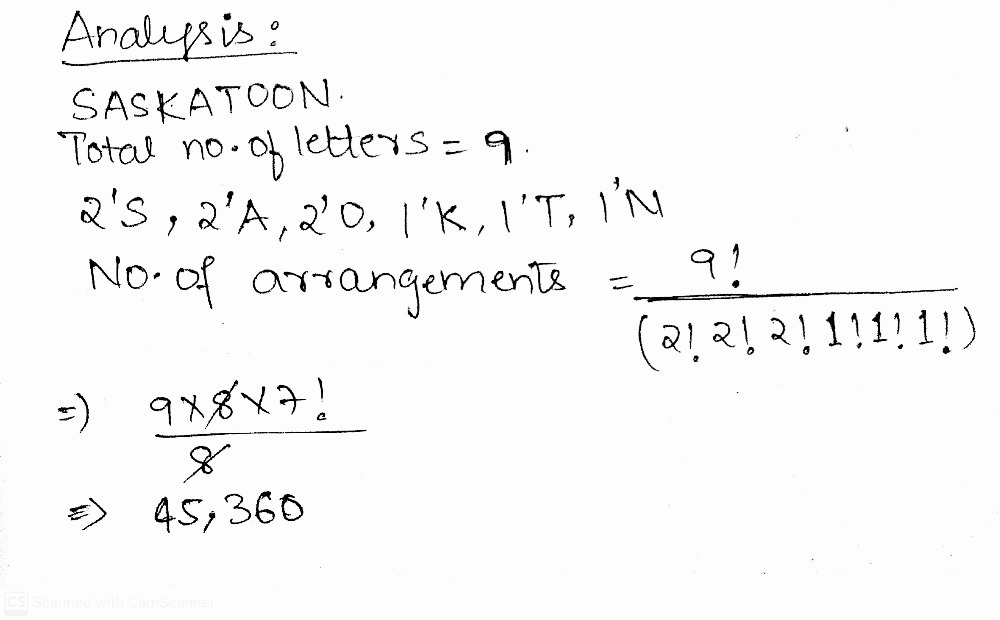 Determine The Number Of Distinguishable Arrangemen Gauthmath