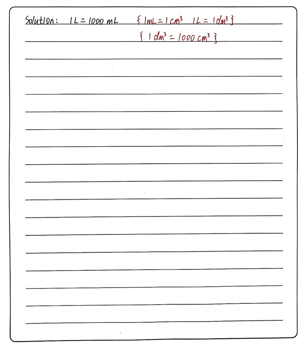 1 1liter L Milliliter Ml A 500 Ml B 1000 Ml Gauthmath