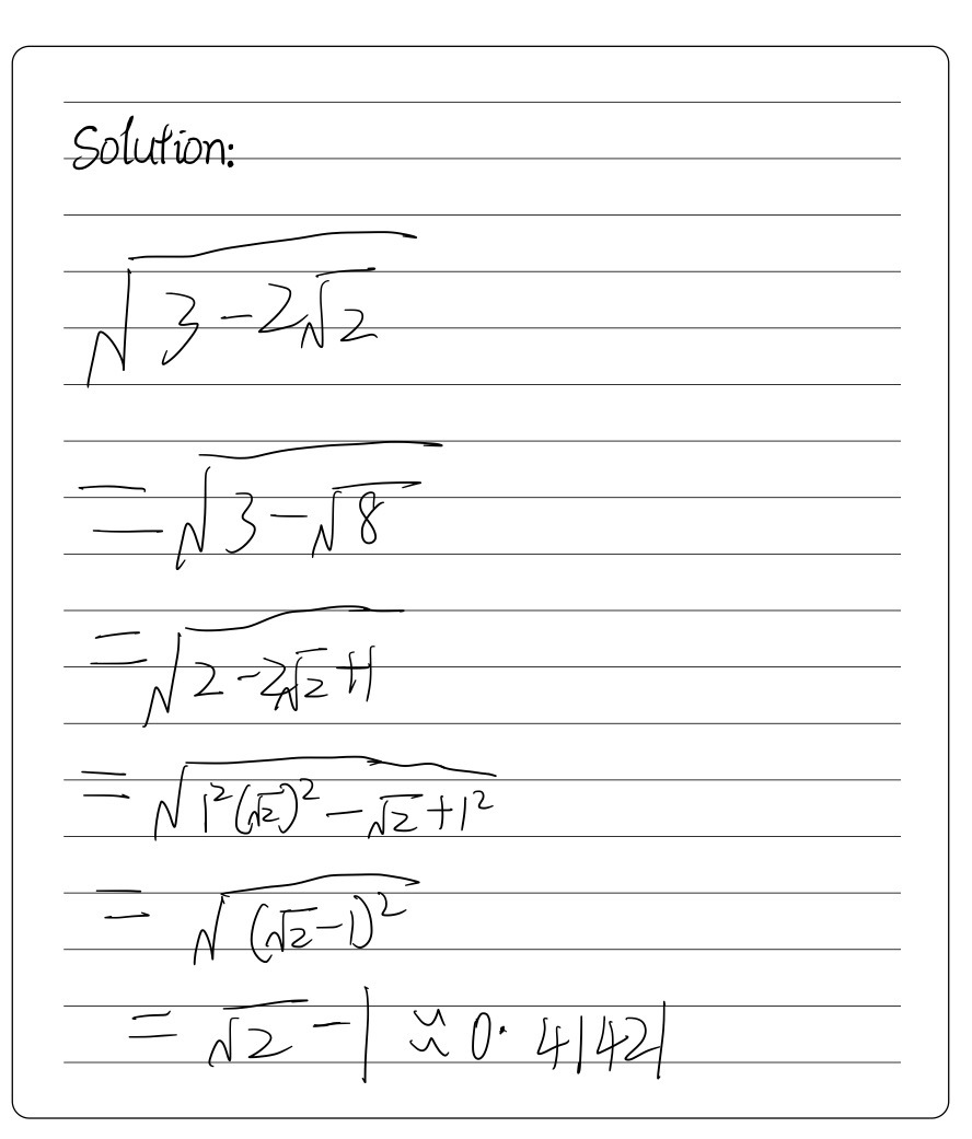 Square Root Of 3 2 Square Root Of 2 Gauthmath