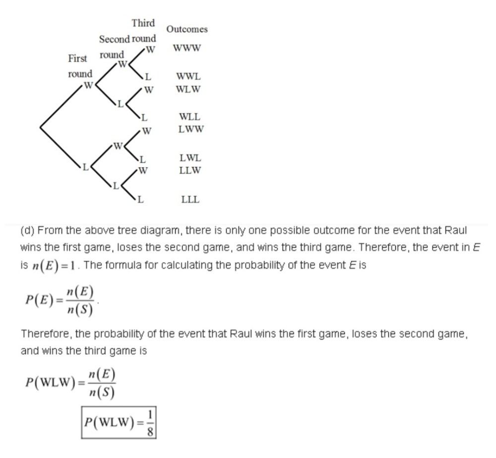 Mr. Pool Chart Graph Riddle Solved: Mark and Raul play three games of pool. They are equal in ...
