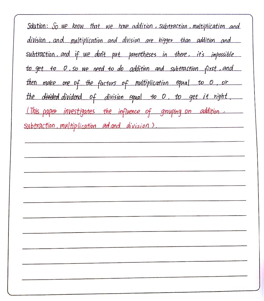 Insert Grouping Symbols To Make The Follow Mathema Gauthmath