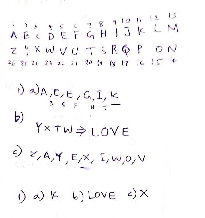 Answer The Following 1 What Comes Next A A Gauthmath