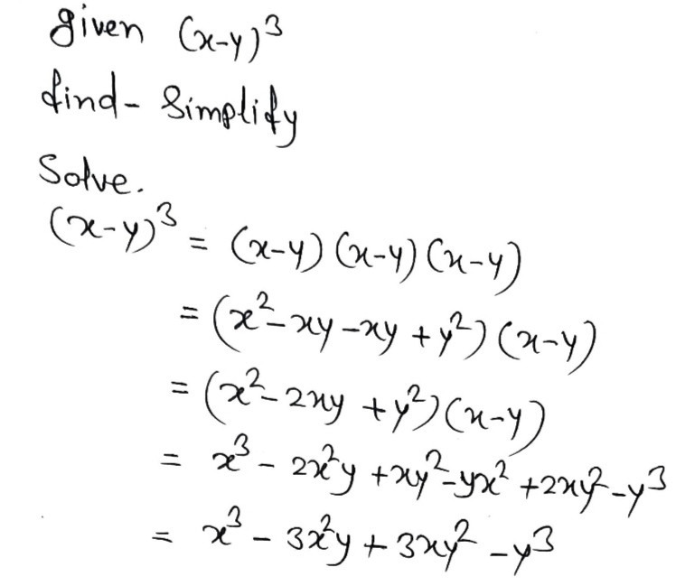 Use The Binomial Theorem To Expand X Y 3 Order Gauthmath