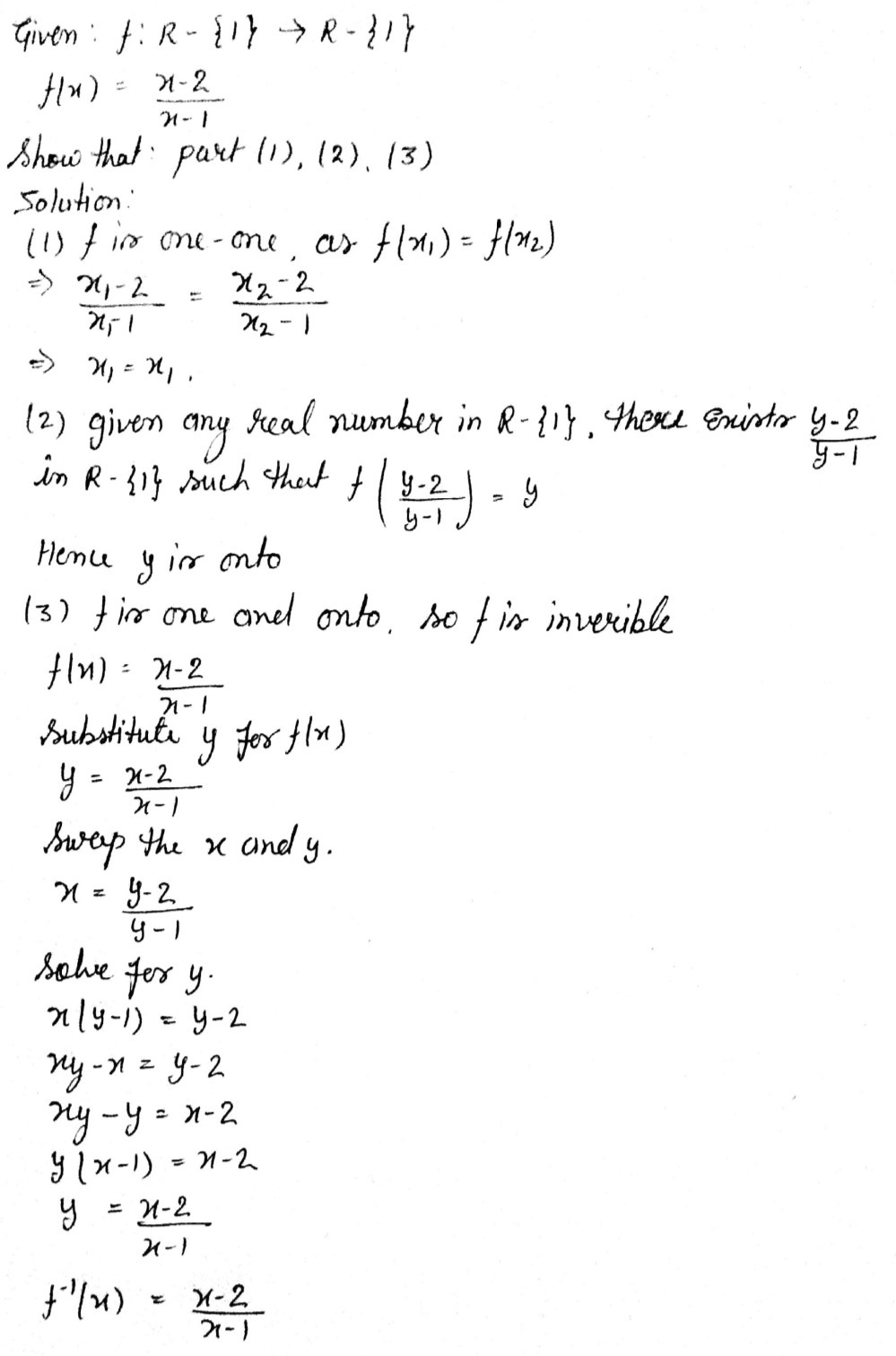 Exercise 5 Let F R 1 To R 1 Be The Function De Gauthmath