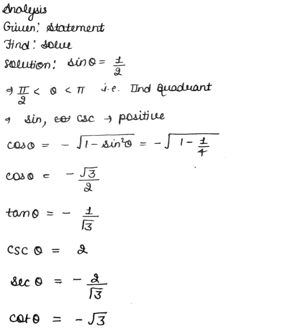 Part Iii Given Sin 8 1 2 And Frac P 2 Gauthmath