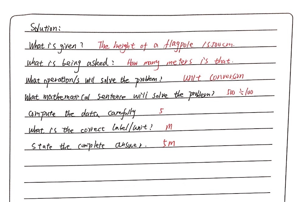 What S Mul Activity 1 1 The Height Of A Flagpole Gauthmath