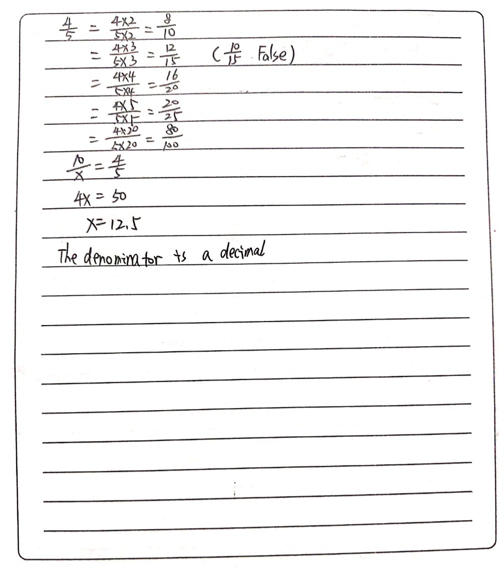 2 Ryan Makes A List Of Five Equivalent Fractions Gauthmath