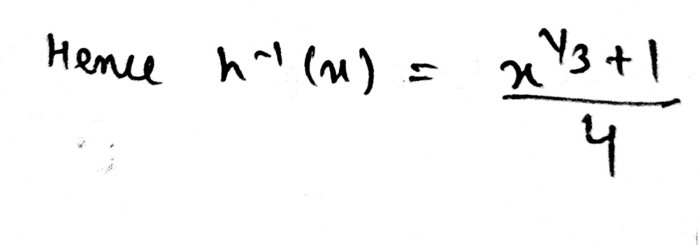 Fx X Gx X Hx Fgx Find An Expression For H X Gauthmath