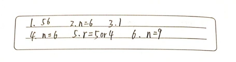 B Find The Unknown In Each Item Then Answer T Gauthmath