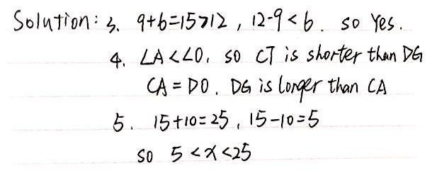 3 Does This Triangle With These Side Lengths Ex Gauthmath