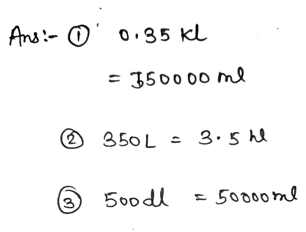 1 0 35 K 350 000 Ml 2 350 L Underline Hh 3 5 Gauthmath