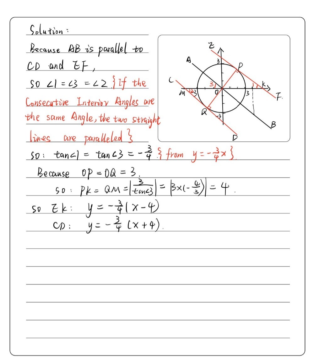 4x Y 4x 4y 4 0ai4 2 A Find The Equations Of The T Gauthmath