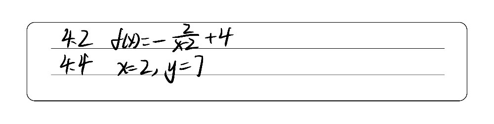 Question 4 Given Fx 4x 10 X 2 4 1 Determine T Gauthmath