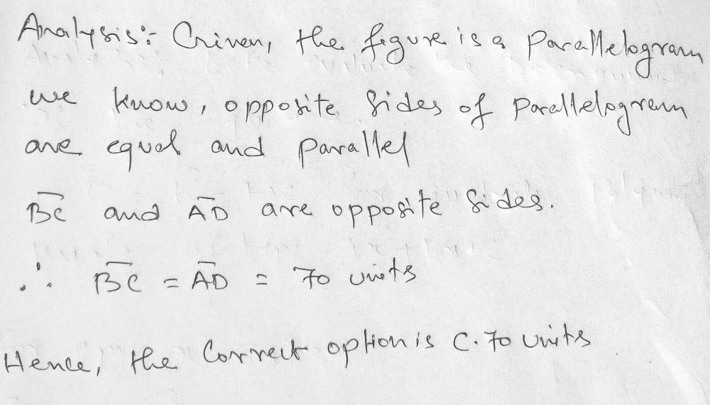 8 The Figure Below Is A Parallelogram If O Gauthmath