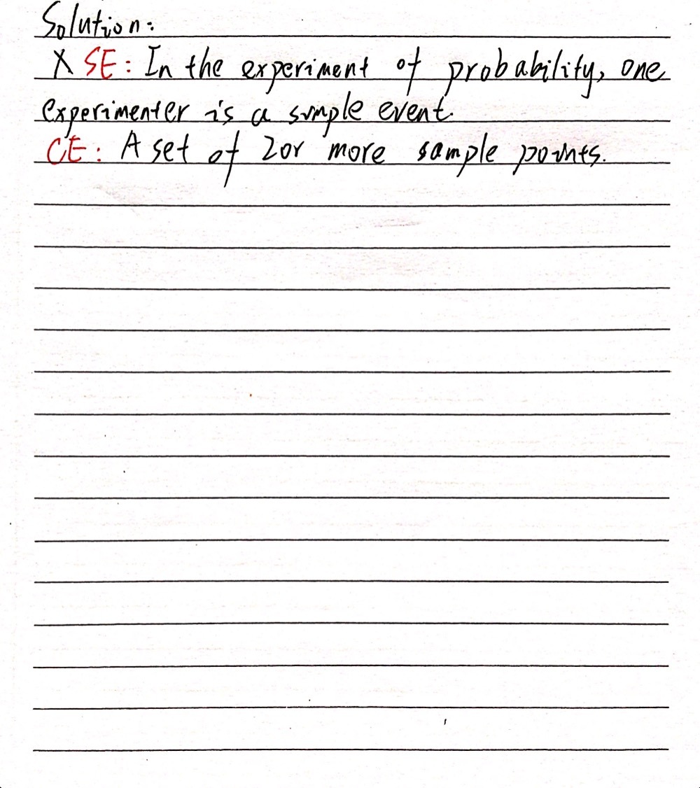Activity Ii Tell Whether The Following Events Are Gauthmath Activity Ii Tell Whether The Following Events Are Gauthmath