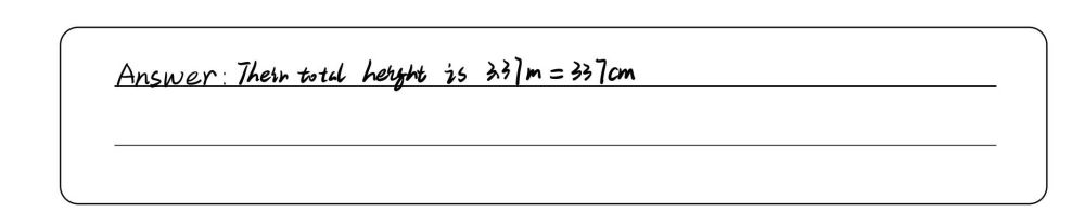 2 Rozi Is 1 M 52 Cm Tall Ezam Is 1 M 85 Cm T Gauthmath