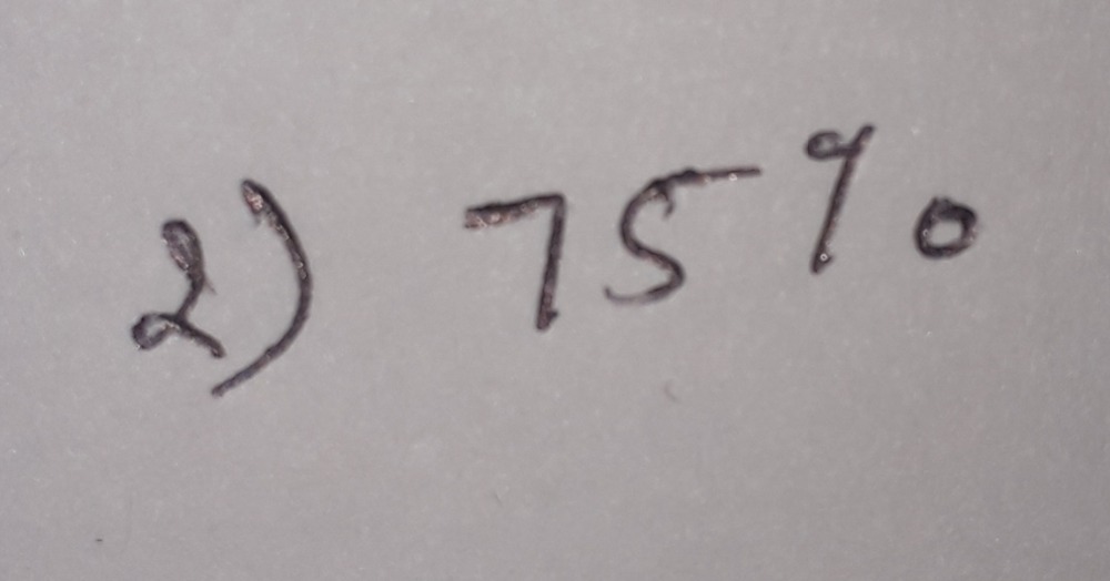 3 4 1 70 2 75 3 25 Gauthmath