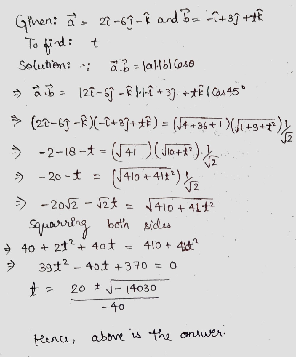 If Vector A 2widehat I 6widehat J Overline K A Gauthmath If Vector A 2widehat I 6widehat J Overline K A Gauthmath