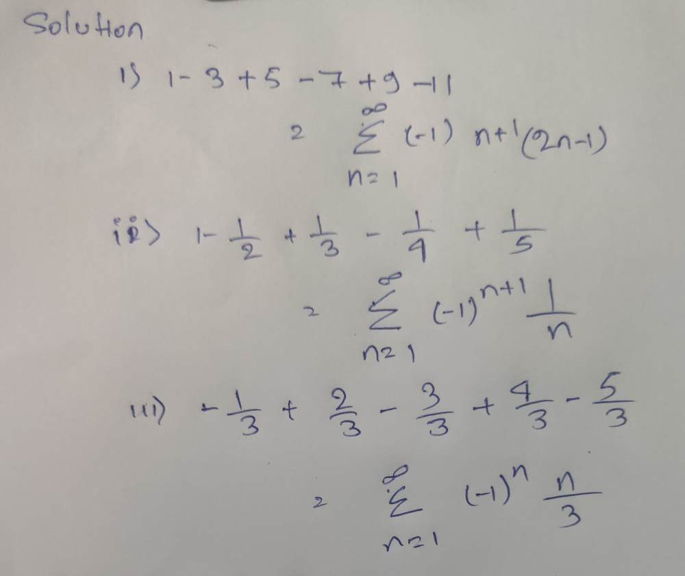 Q 221: Write each expression in sigma notation. i 21- - Gauthmath