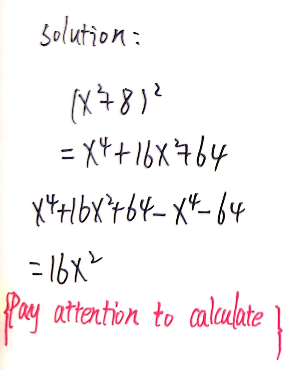 9 X4 64 Can Be Made A Perfect Square By Adding A Gauthmath