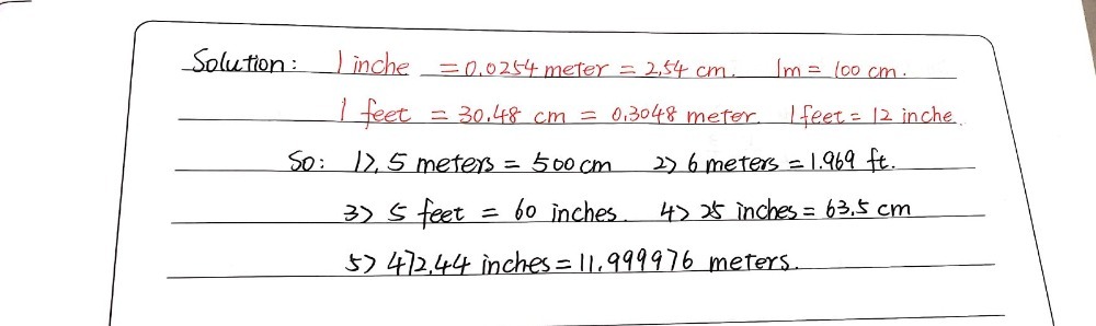 B Convert The Following Measurement To Their Unit Gauthmath