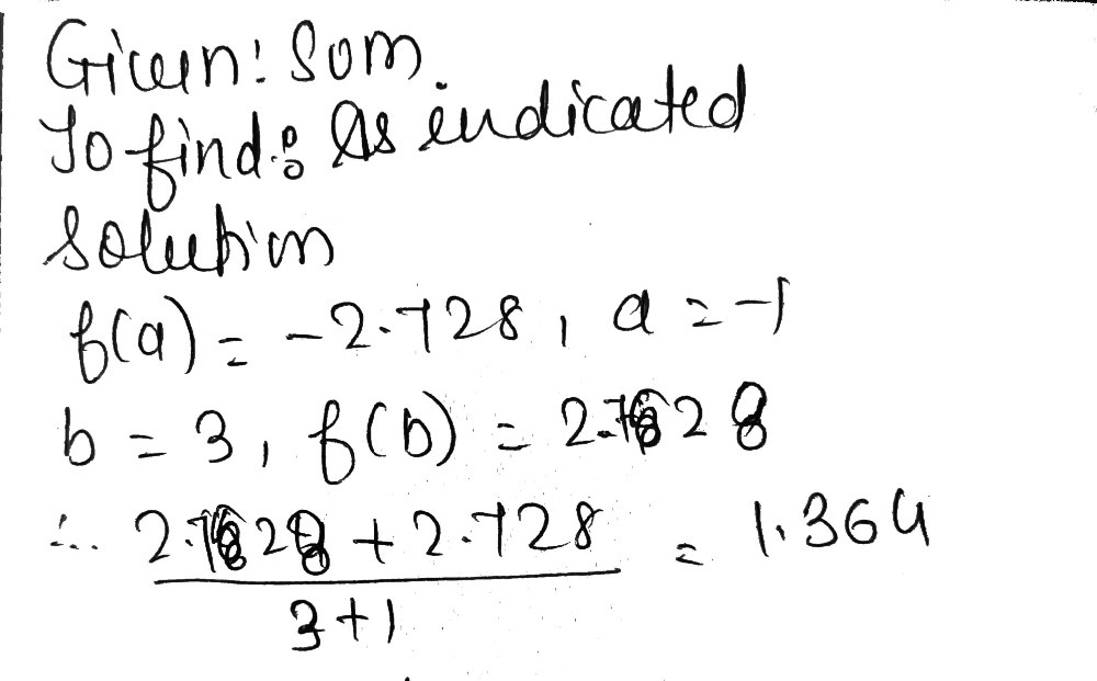 Calculate The Average Rate Of Change Of Fx Over Th Gauthmath