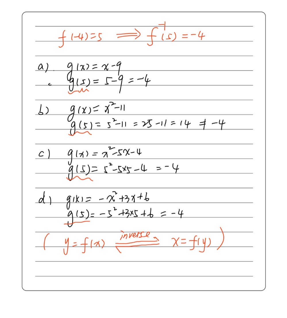 If F 4 5 Which Of The Following Could Not Be The Gauthmath