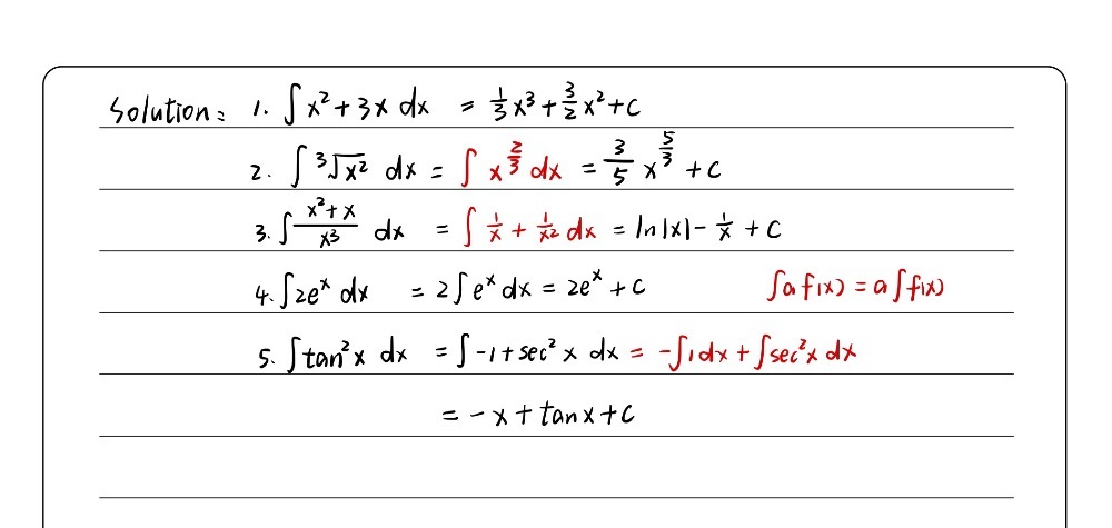 Find The Antiderivatives Of The Following 1 Gauthmath Find The Antiderivatives Of The Following 1 Gauthmath