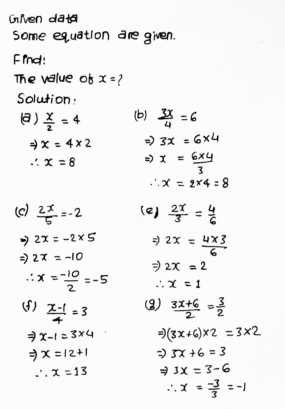 X 2 4 B 3x 4 6 1 X 1 0 1 5 9 2 4x E 2x 3 Gauthmath