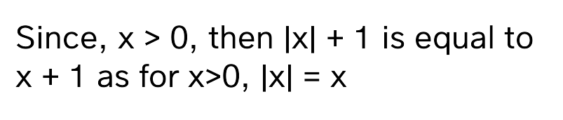 If x 0 then x 1 is equal to gauthmath