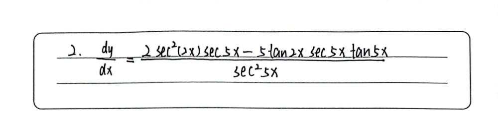 2 Find Dy Dx From The Following Function 2 Points Gauthmath