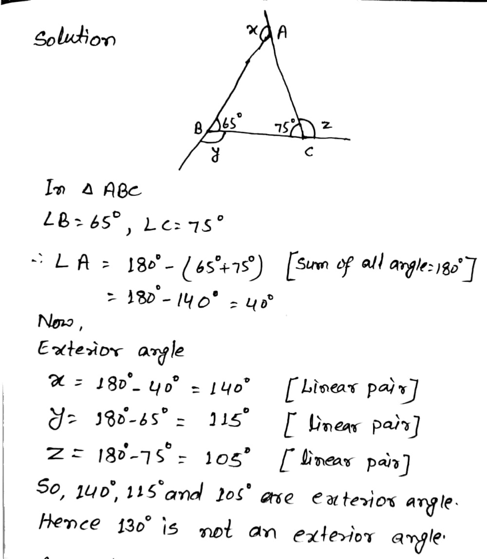 Two Angles Of A Triangle Measure 65 And 75 Gauthmath Two Angles Of A Triangle Measure 65 And 75 Gauthmath