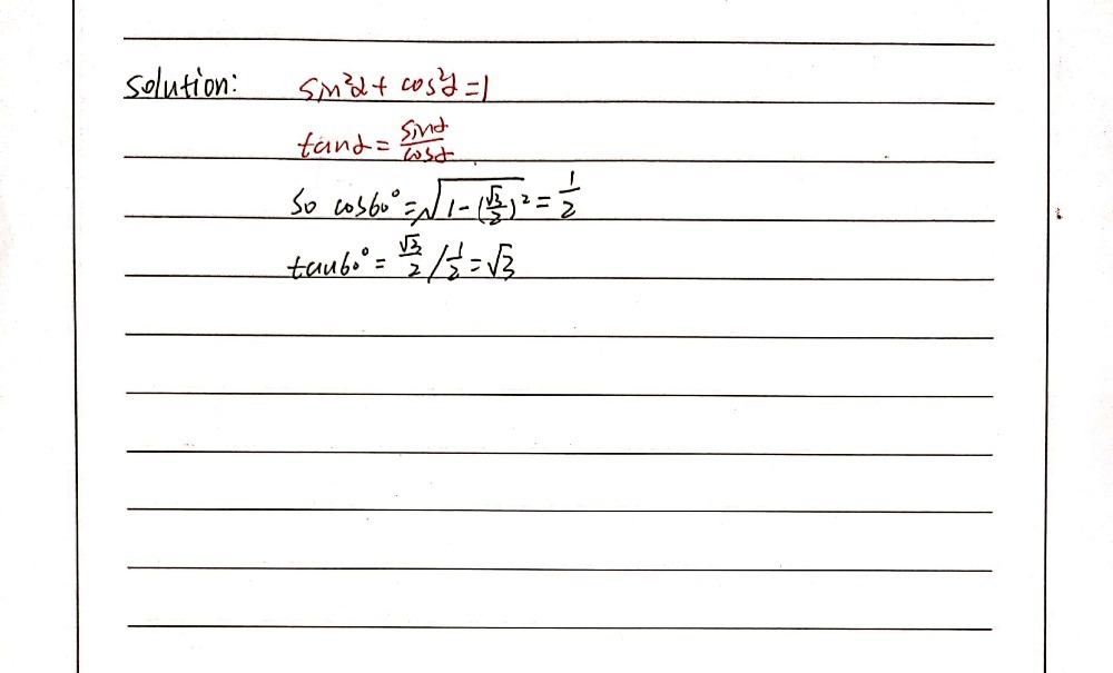 If Sin 60 Square Root Of 3 2 Then What I Gauthmath If Sin 60 Square Root Of 3 2 Then What I Gauthmath