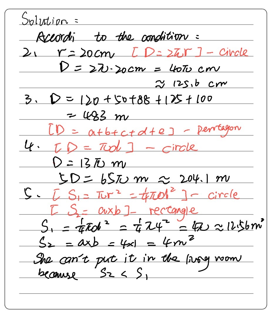 2 A Bicycle Tire Has A Radius Of Cm What Is T Gauthmath
