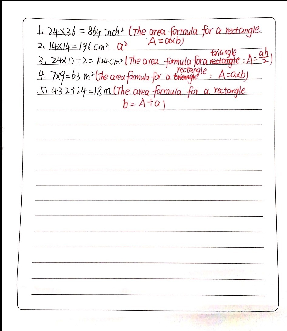 1 A Tile Has A Length Of 24 Inches And A Width O Gauthmath