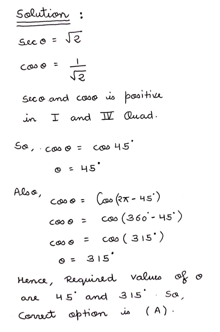 K1 16 Determine Two Angles Between 0 And Gauthmath