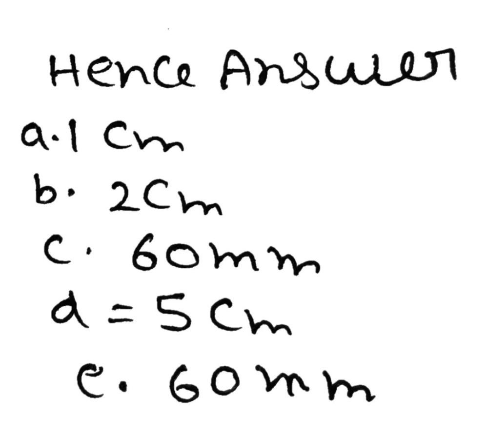 11 Convert Into Centimeter Cm Or In Millimeter Mm Gauthmath