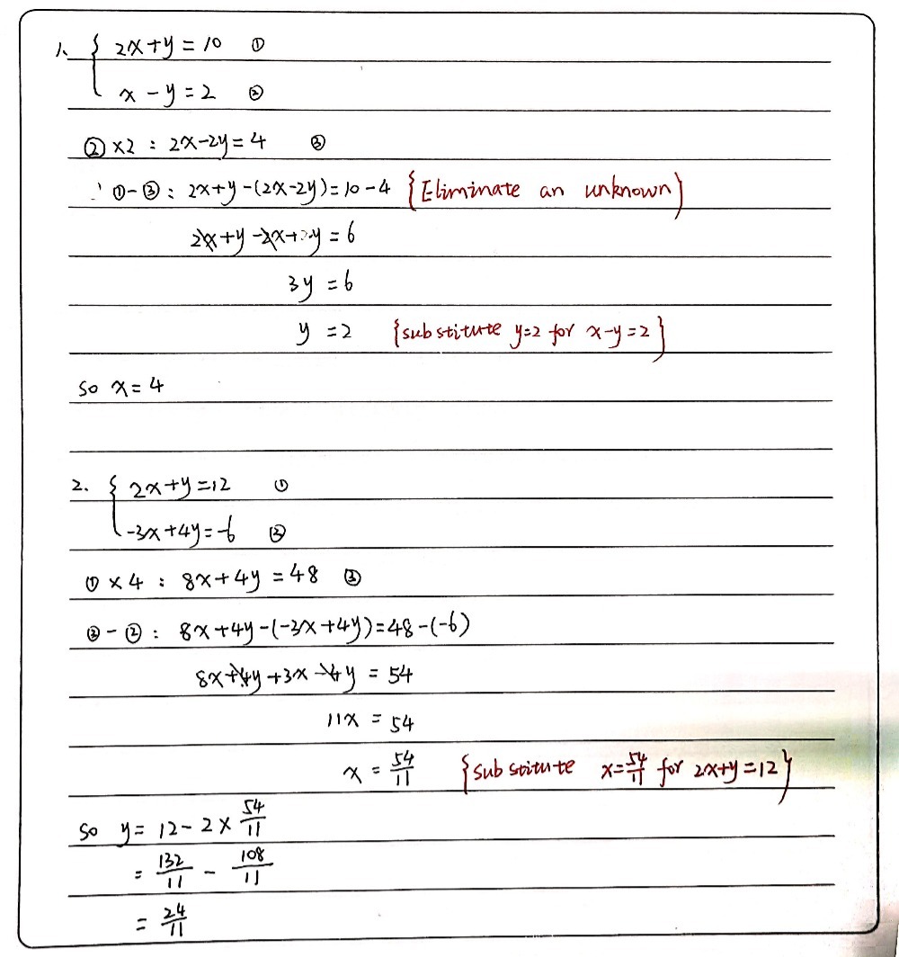 Beginarrayl 2x Y 10 X Y 2endarray 4 2 Begi Gauthmath