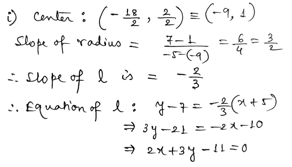 What Is C In Circle Equation