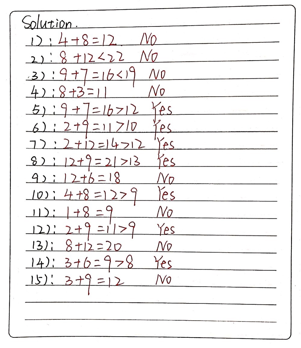 State If The Three Numbers Can Be The Measures Of Gauthmath