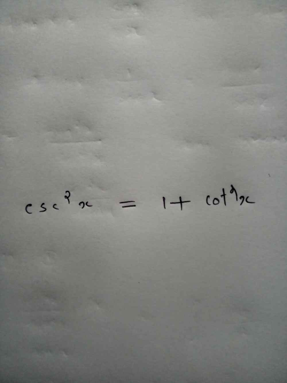 Csc 2x S Select One 1 Sin 2x 1 Sin 2x 1 Tan 2 Gauthmath