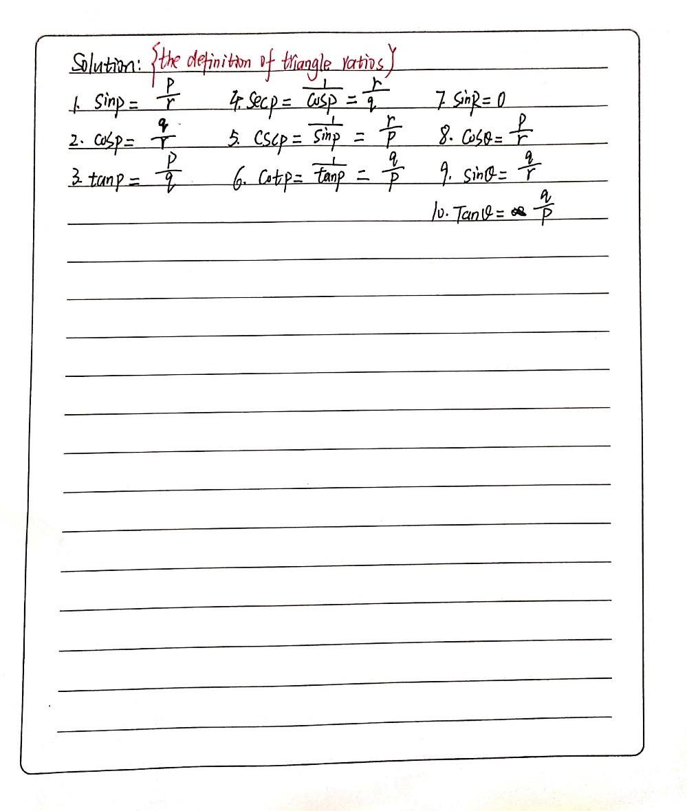 Column A Column B Q R 1 Sinp 2 Cosp B R Q C Gauthmath