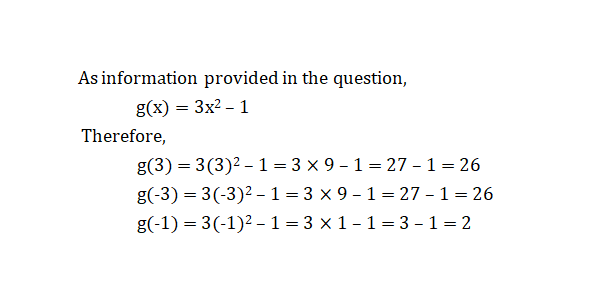 Gx 3x2 1 C G 3 G 1 Gauthmath