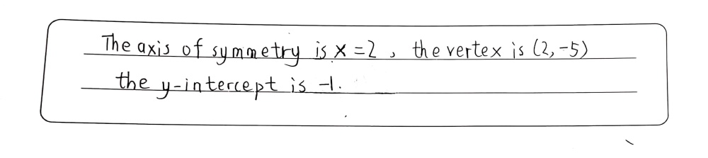 Graph The Function Y X2 4x 1 Be Sure To Label Th Gauthmath