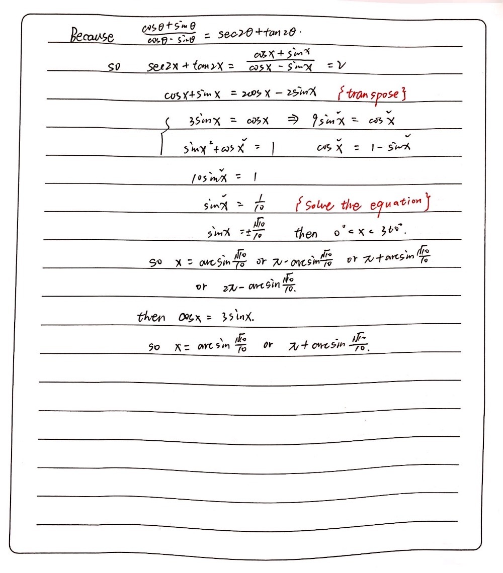 Given Frac Cos 8 Sin 8 Cos 8 Sin 8 Gauthmath