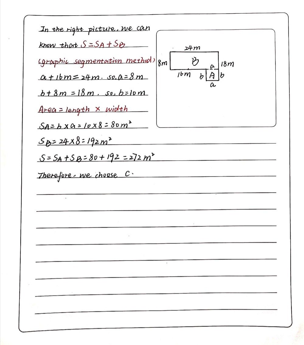C Break Up The Figure Into Smaller Parts D Add Gauthmath C Break Up The Figure Into Smaller Parts D Add Gauthmath