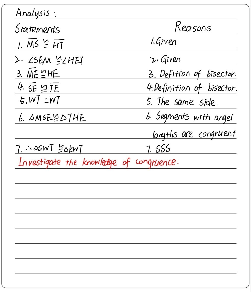 Directions Complete The Two Column Proof Given Gauthmath