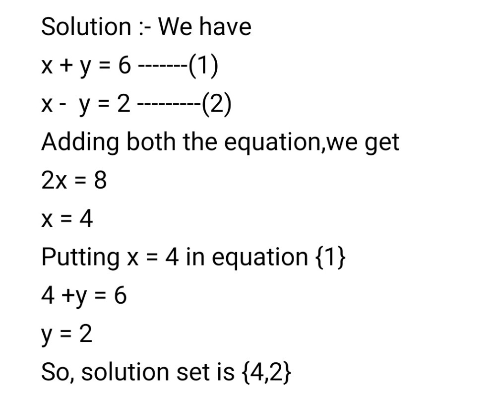 2 What Is The Solution To The Following System O Gauthmath