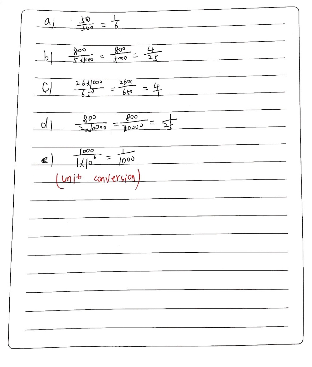 Q1 Express The Following Ratios In Their Simplest Gauthmath