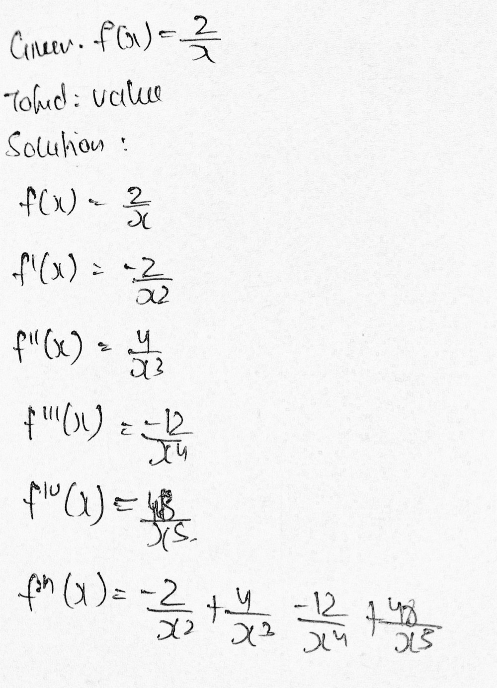 1 Point Compute F X F X F X I And Then State A Gauthmath